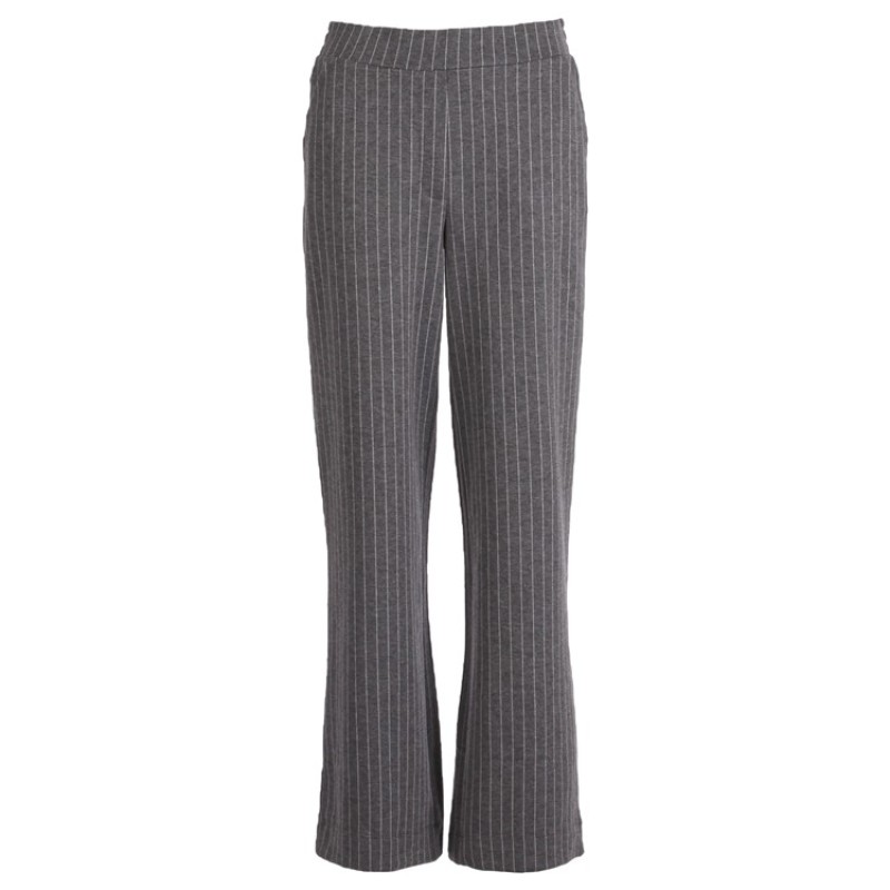 Enjoy Pantalon krijtstreep Grijs Mode bij Anneloes